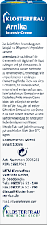 Arnika Intensiv-Creme KLOSTERFRAU