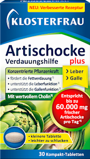 Artischocke Verdaungshilfe plus Tabletten 30 St KLOSTERFRAU