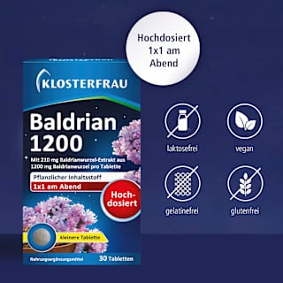 Baldrian 1200, Tabletten KLOSTERFRAU