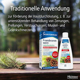 Franzbranntwein Latschenkiefer KLOSTERFRAU