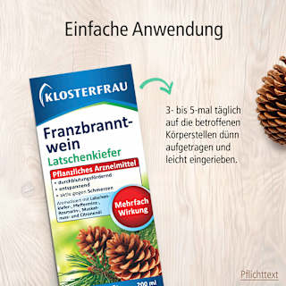 Franzbranntwein Latschenkiefer KLOSTERFRAU