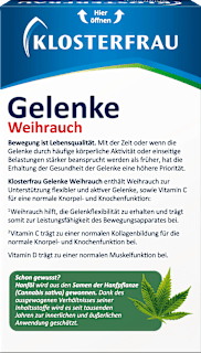 Gelenke Curcuma + Weihrauch KLOSTERFRAU