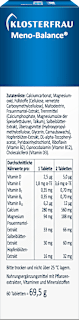 Meno Balance Tabletten 60 St KLOSTERFRAU