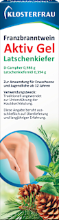 Mobilind Franzbranntwein Aktiv Gel Latschenkiefer KLOSTERFRAU