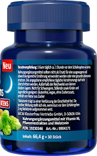 Schlaf Gums Intens Melatonin 1,9mg KLOSTERFRAU