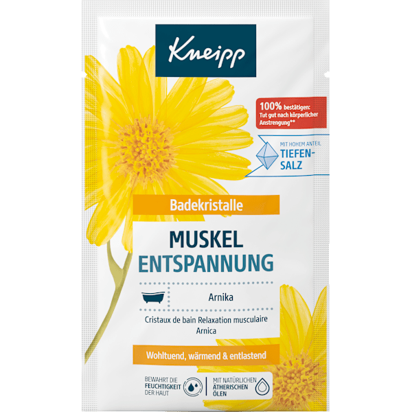 Badesalz Muskel Entspannung Kneipp