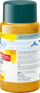 Badesalz Muskel Entspannung Kneipp