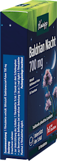 Baldrian Nacht 700mg Tabletten  Kneipp