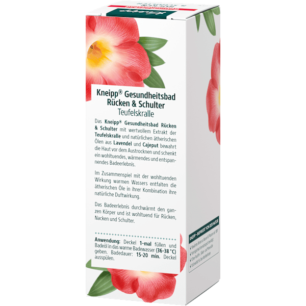 Gesundheitsbad Rücken & Schulter Kneipp