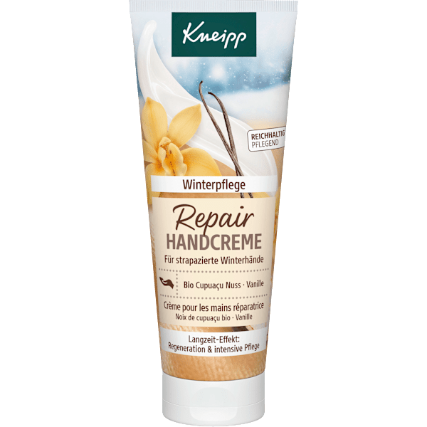 Handcreme repair Winterpflege, Cupuaco Nuss & Vanille Kneipp