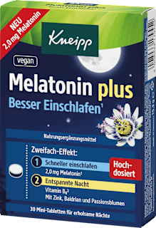 Melatonin Plus Tabletten 30 St  Kneipp