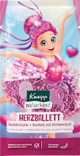 Kinder Badezusatz Badekristalle Herzballett Kneipp Naturkind