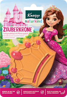 Kinder Badezusatz Farbsprudelbad Zauberkrone Kneipp Naturkind