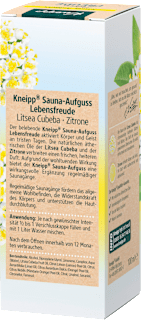 Sauna Aufguss Lebensfreude Kneipp