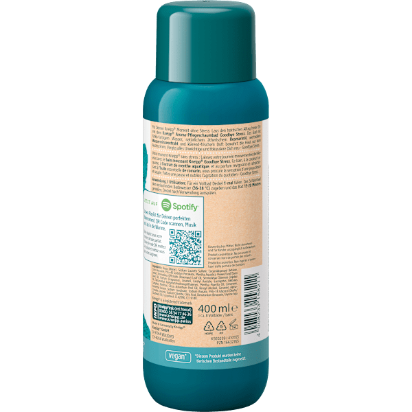 Schaumbad Goodbye Stress Kneipp