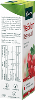 Weißdorn Beerensaft für Herz und Kreislauf Kneipp