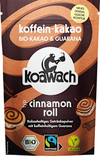 Getränkepulver, Cinnamon Roll mit Kakao & Guarana koawach