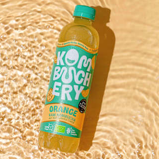Erfrischungsgetränk, Orange Raw Kombucha KOMBUCHERY