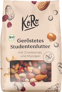 Nuss- & Trockenfrüchtemischung, Geröstetes Studentenfutter KoRo