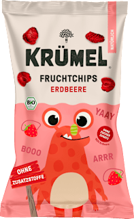Kindersnack Fruchtchips Erdbeere, ab 3 Jahren KRÜMEL