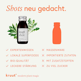 Kraft Wildkräuter-Shot kruut