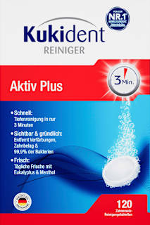 Gebissreiniger Aktiv Plus Kukident
