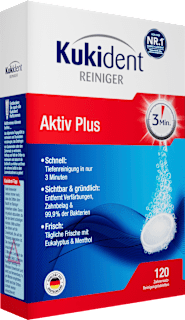 Gebissreiniger Aktiv Plus Kukident