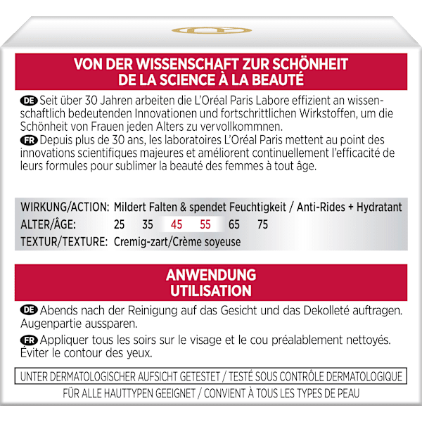 Anti Falten Gesichtscreme Experte 45+ L'ORÉAL PARiS