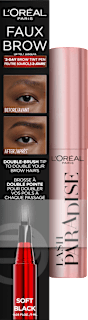 Augenbrauenstift Faux Brow Soft Black & Lash Paradise Mini Mascara L'ORÉAL PARiS
