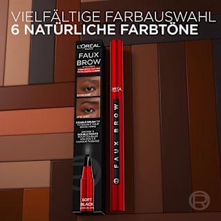 Augenbrauenstift Infaillible Faux Brow Soft Black L'ORÉAL PARiS