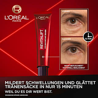 Augencreme Anti-Tränensack Laser Sofort Augenlifting L'ORÉAL PARiS