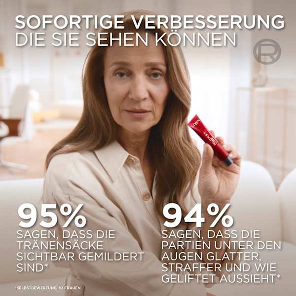 Augencreme Anti-Tränensack Laser Sofort Augenlifting L'ORÉAL PARiS
