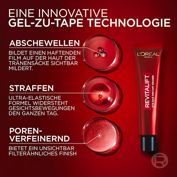 Augencreme Anti-Tränensack Laser Sofort Augenlifting L'ORÉAL PARiS