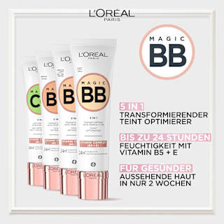 BB Cream 5in1, 24h feuchtigkeitsspendend, Hell, LSF 11 L'ORÉAL PARiS