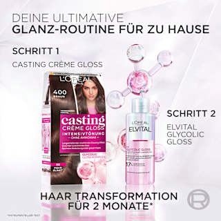 Intensivtönung 200 Schwarzbraun L'ORÉAL PARiS casting CRÈME GLOSS