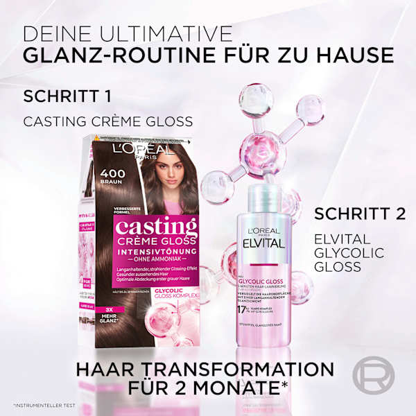 Intensivtönung 316 Dunkle Kirsche L'ORÉAL PARiS casting CRÈME GLOSS