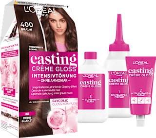 Intensivtönung 400 Braun L'ORÉAL PARiS casting CRÈME GLOSS