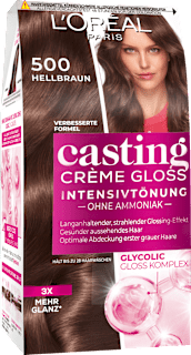 Intensivtönung 500 Hellbraun L'ORÉAL PARiS casting CRÈME GLOSS