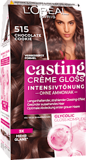Intensivtönung 515 Chocolate Cookie L'ORÉAL PARiS casting CRÈME GLOSS