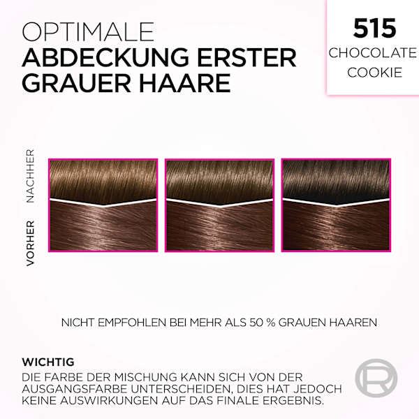 Intensivtönung 515 Chocolate Cookie L'ORÉAL PARiS casting CRÈME GLOSS