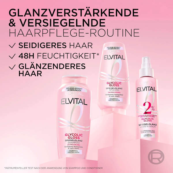 Conditioner Glycolic Gloss Spiegelglanz L'ORÉAL PARiS ELVITAL