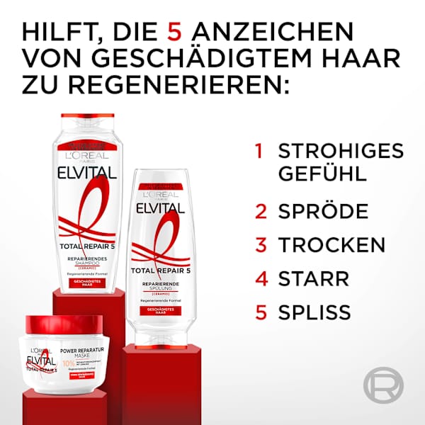 Conditioner Total Repair 5 L'ORÉAL PARiS ELVITAL