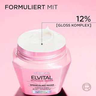 Haarmaske Glycolic Gloss Spiegelglanz L'ORÉAL PARiS ELVITAL