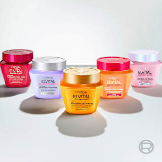Haarmaske Glycolic Gloss Spiegelglanz L'ORÉAL PARiS ELVITAL