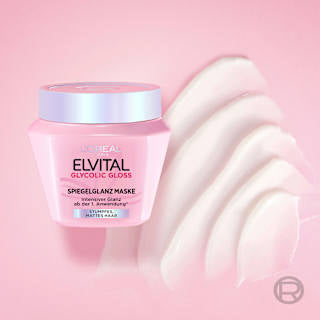 Haarmaske Glycolic Gloss Spiegelglanz L'ORÉAL PARiS ELVITAL