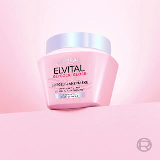 Haarmaske Glycolic Gloss Spiegelglanz L'ORÉAL PARiS ELVITAL