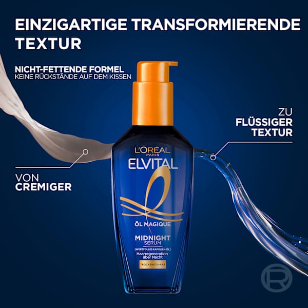 Haarserum Öl Magique Midnight Serum L'ORÉAL PARiS ELVITAL