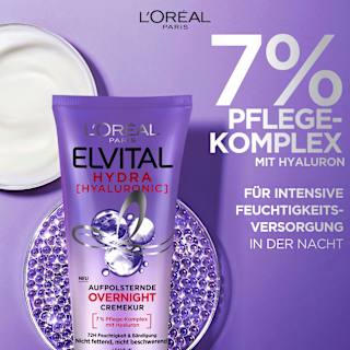 Leave-In Haarkur Hydra Hyaluronic Overnight L'ORÉAL PARiS ELVITAL