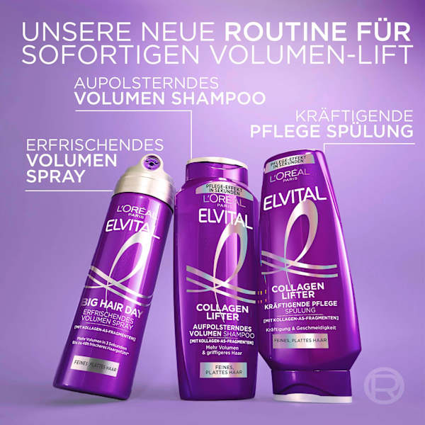 Shampoo Collagen Lifter L'ORÉAL PARiS ELVITAL