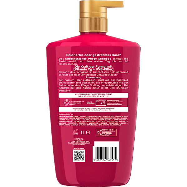 Shampoo Color Glanz L'ORÉAL PARiS ELVITAL